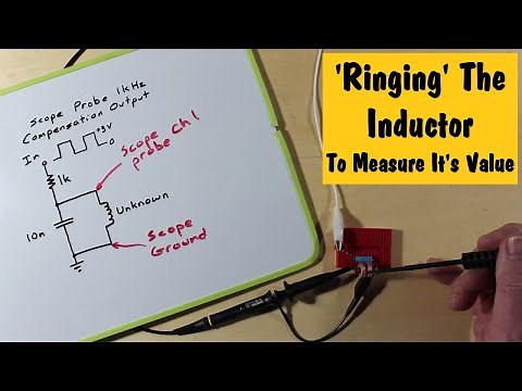 #27 Inductor Ringing. Using A Square Wave To Measure It's Value #inductor #oscilloscope