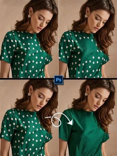 Remove White Dots from Clothes in Adobe Photoshop 2026 | Pro Fabric Retouching Tutorial