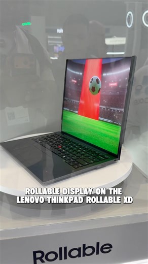 Rollable Display on a Laptop | MWC 2026 Barcelona