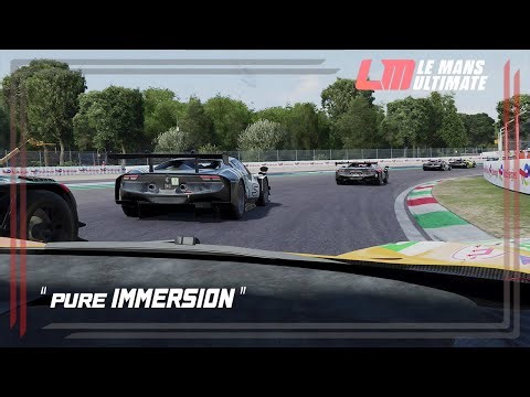 Full Sim Rig + Triple Screen = Peak Le Mans Ultimate!