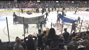 Youngstown Phantoms host Teddy Bear Toss for local children's hospital