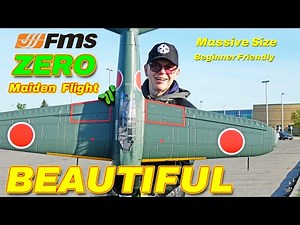The FMS ZERO is an incredible RC Plane - Beautiful - Review