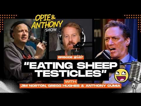 Opie And Anthony Boiled Meat BBQ Eating Sheep And Sea Cucumber | Opie & Anthony