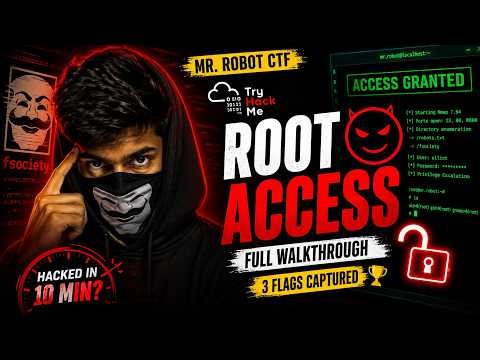 I Hacked Mr. Robot’s Machine 🔓 | TryHackMe CTF Walkthrough