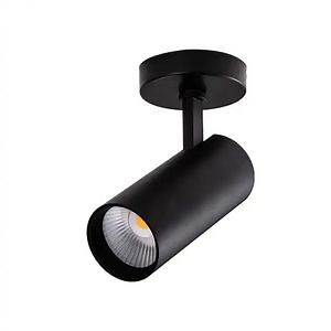 [Hot Item] Aluminum Surface Mounted Spotlight Track Light Black White LED Ceiling Light