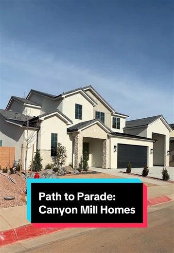The Trailway by Canyon Mill Homes delivers a lifestyle as inspiring as its surroundings. Come check it out, Feb 13-22, 2026! Tickets on sale now 🥳🥳 www.ParadeHomes.com #paradeofhomes #southernutah #sandhollow #customhome #pioneer