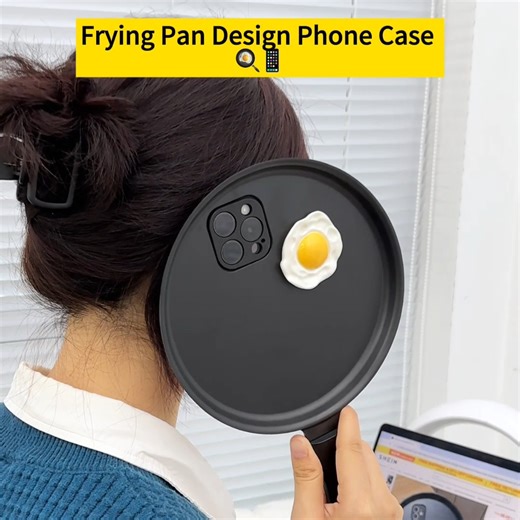 Add some sizzle to your phone style with this egg-cellent case 🍳📱🤣 Egg Frying Pan Phone Case: 20326038 🔗https://shein.top/m2bolbf #SHEIN #SHEINstyle #SHEINappliances #SHEINForAll #SHEINhome #saveinstyle #homedecor #fyp | SHEIN