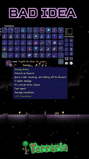 BAD IDEA // Let's Play Terraria Episode 18