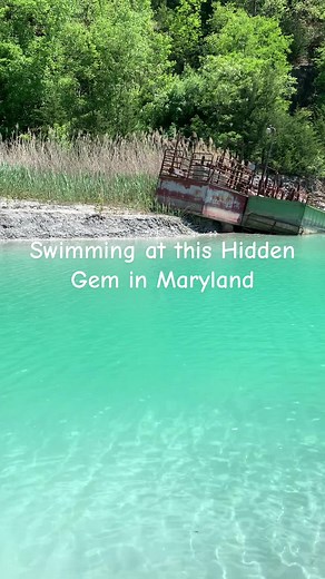 Swimming at this hidden gem in Maryland #adventures #explore #exploring #dmv #mdcheck #hiddengem #maryland #travel #marylandcheck