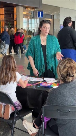 Phoenix Sky Harbor became a pop-up opera house during our Culture Corner live event in Terminal 3 🎶