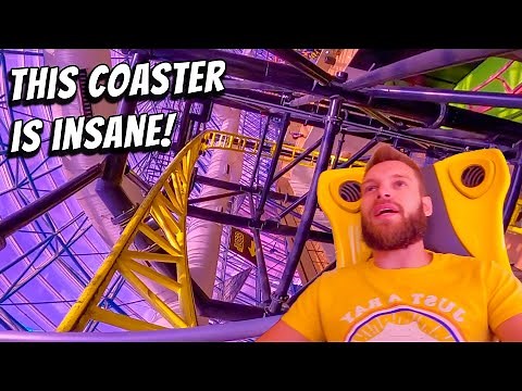 Riding CRAZY Rides at the ADVENTUREDOME - Circus Circus in Las Vegas