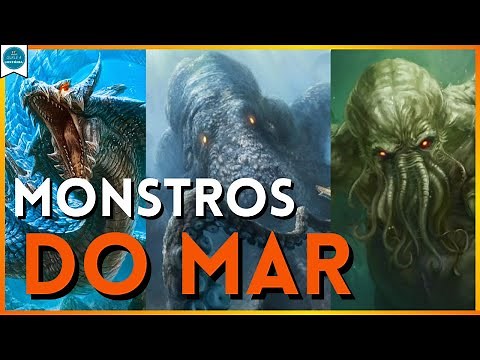 OS 7 MONSTROS MARINHOS MAIS ASSUSTADORES E PODEROSOS!!