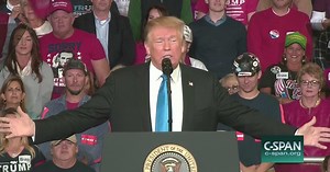 President Trump Holds Rally in Richmond, Kentucky