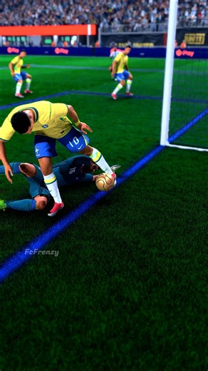 Brazil vs. Argentina Ronaldo Messi Super Skills Goals 🤍🤍