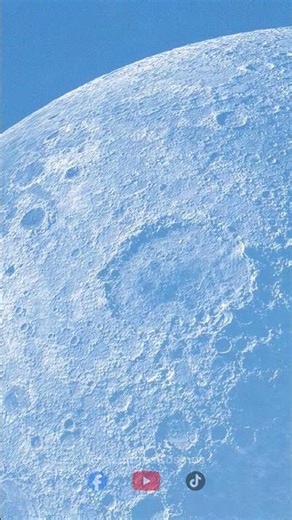 Fast Object Skims the Moon Edge. Rare Moment