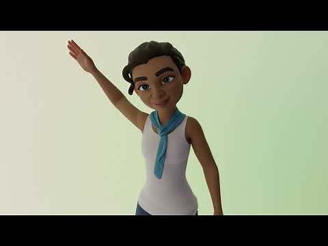 Hand waving animation - Blender 3D