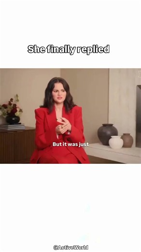 she finally spoke up 😭👀