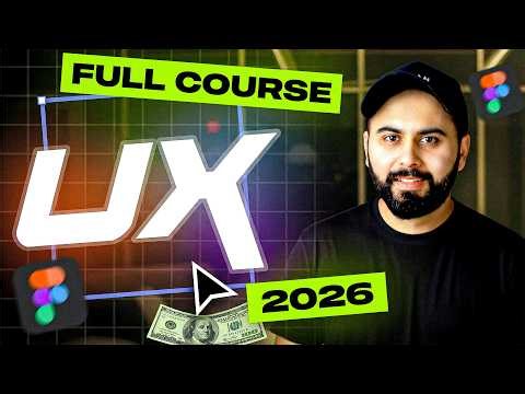 UX Design with AI Masterclass | Learn UX Design as a Beginner in 2026