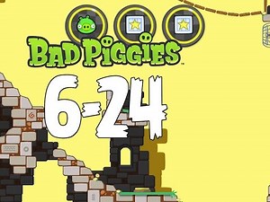 Bad Piggies The Road To El Porkado Level 6-24 Walkthrough 3 Star