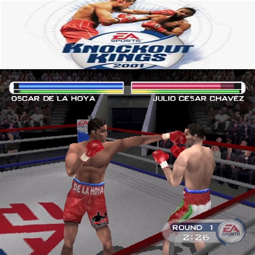 Knockout Kings 2001 Gameplay On The Playstation!! | Retro-Entertainment TV