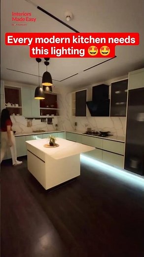 Use lighting to instantly upgrade your kitchen