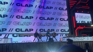 S10总决赛第二排近距离观看kda热舞