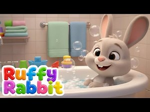 Bath Song for Bath Time | Kids Song, Fun & Nursery Rhymes with Ruffy Rabbit