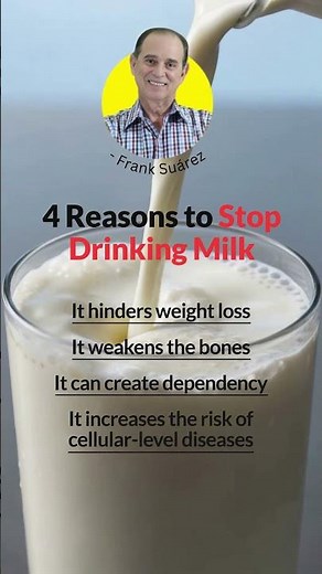 4 Reasons to Stop Drinking Milk