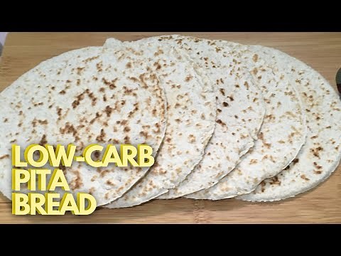 KETO LOW CARB PITA BREAD COCONUT FLOUR