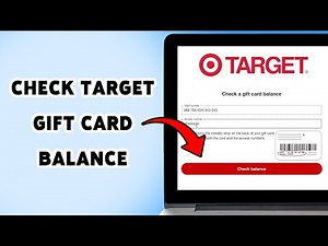 How To Check Target Gift Card Balance 2025 | Find Your Target Gift Card Balance