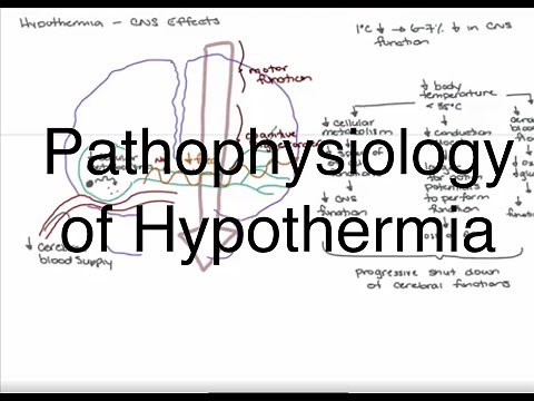 Hypothermia Pathophysiology