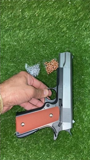 Colt 1911 Toy Gun Unboxing 💥 Metal Feel Test