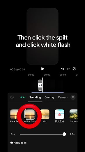 #whiteflashtoutorial #fyp #trend #viral #toutorial | how to do white flashes on tiktok