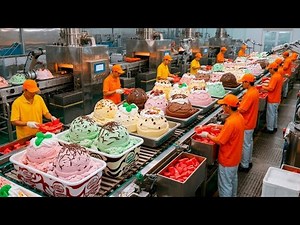 Inside an Ice Cream Factory: From Fresh Milk to Frozen Desserts