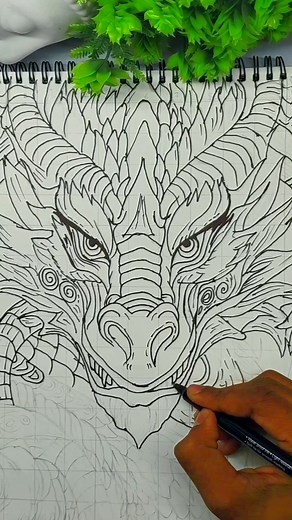 #dragon #drawing #anime #animestyle