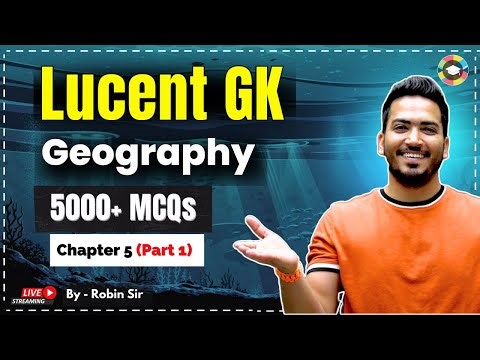 MCQs Based on Oceans | Lucent Geography | Lucent GK for SSC, RRB, UPSC, NDA