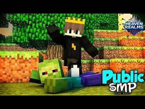 Exploring Heaven Realm SMP – New Adventures Begin! 🌤️ | Minecraft Live