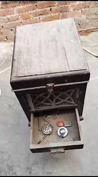 Restoration of Antique Vintage Gramophone Phonograph Record Player