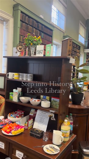 📖 Step with me into Leeds Library, Commercial Street, your cosy corner in the heart of Leeds! 💙 The Leeds Library is the oldest surviving members’ subscription library in the UK, and founded in 1768 and a treasure trove for bibliophiles. (A bibliophile is a person who loves, collects, or has a great admiration for books.) Whether you’re after a good read, a moment of calm, or just a smile from a friendly face, you’ll find it here. ☕✨ #LeedsLibrary #LeedsCommunity #CommercialStreet #LeedsLife #