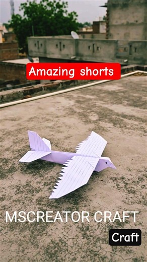How to make fly a realistic paper bird 🕊️ #craft #trending #viral #trendingshorts #shorts