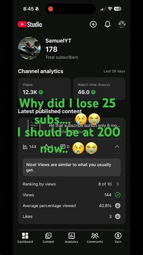 Why are y’all unsubscribing.. Instead of unsubscribing, subscribe.. #shorts #fypシ゚viral