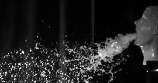 Vomiting Larry goes viral in The name of science