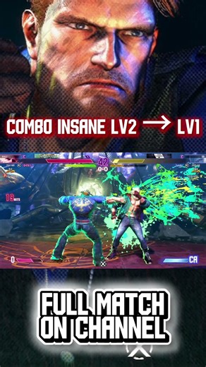 Higuchi INSANE Guile Combo 😱 Lv2 → Lv1 | SF6 Shorts