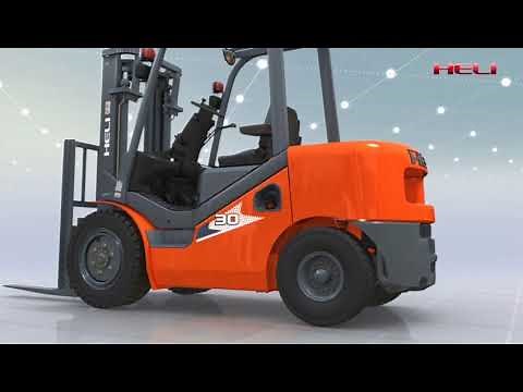 HELI Forklift 1-3.5ton Diesel Forklift Biggest Advantages