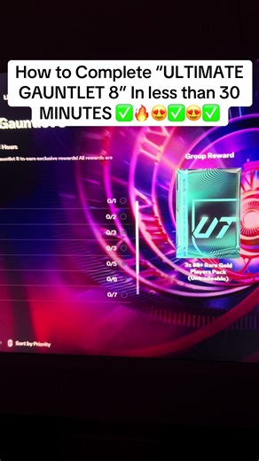 Complete the ultimate gauntlet 8 In less than 30 minutes ✅ #ultimategauntlet #fc26 #eafc