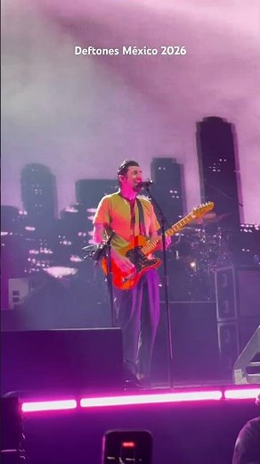 Cherry waves Deftones México 2026 🖤 #deftones #chinoromero #cherrywaves #concert #mexico