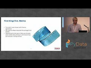 Trevor Sidery, Guillermo Barquero: Productionising Data Science at Scale | PyData London 2019