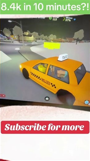 NEW Bloxburg Taxi Job 🚕 #bloxburg #robloxbloxburg #bloxburgupdate #robloxshorts