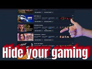 How to hide your embarrassing or lewd gaming activity on Steam