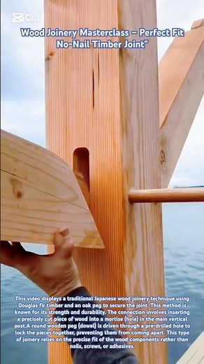 Japanese Wood Joinery: Perfect Fit No-Nail Timber Joint